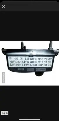 Mercedes-Benz S W222 Distronic sensor radar A0009007907 A0009018103