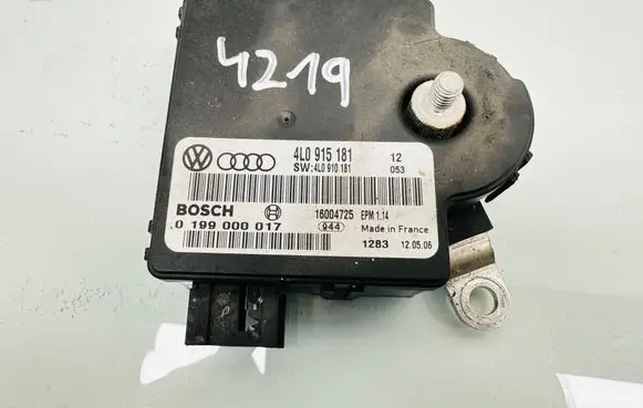 Audi Q7 4L Other control units/modules 4L0915181 0199000017 4L0910181