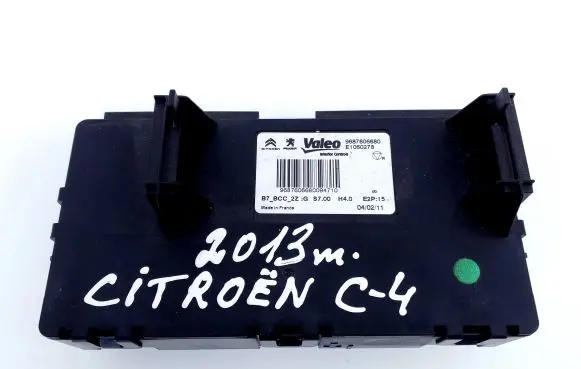 Citroen C4 I Climate control unit 9687606680