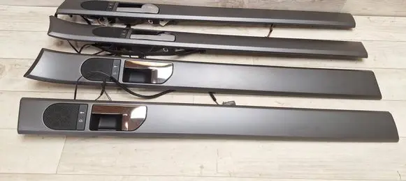Volkswagen Touareg I Door card panel trim set 7L6853081 7L6853082 7L6853077