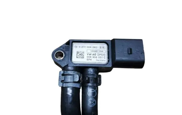 Audi A4 S4 B8 8K Exhaust gas pressure sensor 059906051C 130608T1054E 0281006083
