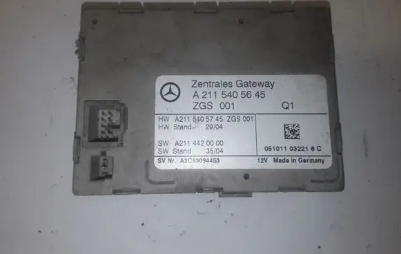 Mercedes-Benz E W211 Door central lock control unit/module A2115405745 A2114420000 A2C53094453