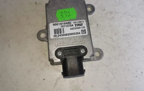 Peugeot 407 ESP acceleration yaw rate sensor 9661616480 15113704 A2C53081139
