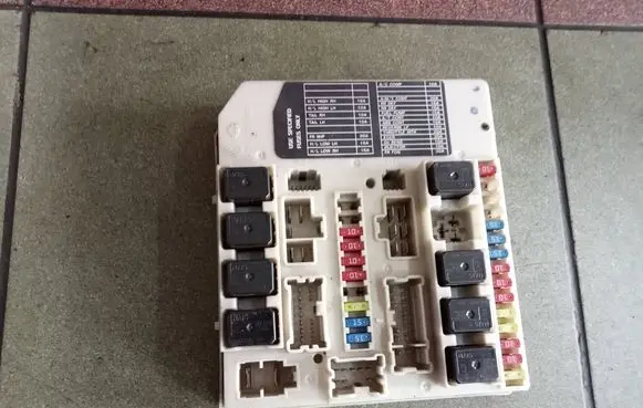 Nissan Micra Fuse module 284B7AX615
