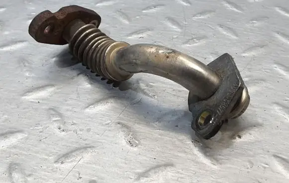 Citroen C5 Turbo turbocharger oiling pipe/hose 4U3Q6K677CC