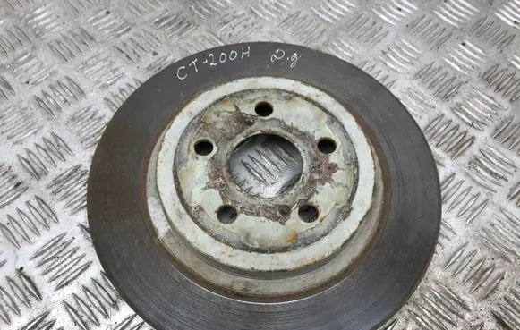 Lexus CT 200H Rear brake disc