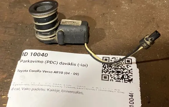 Toyota Corolla Verso AR10 Parking PDC sensor 10CA0212A