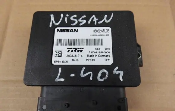 Nissan X-Trail T32 Rear brake EMF control unit/module 360326FL0E