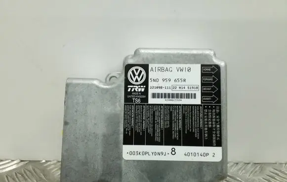 Volkswagen PASSAT B7 Airbag control unit/module 5N0959655R