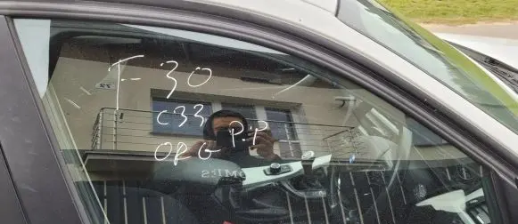 BMW 3 F30 F35 F31 Sliding door window/glass 