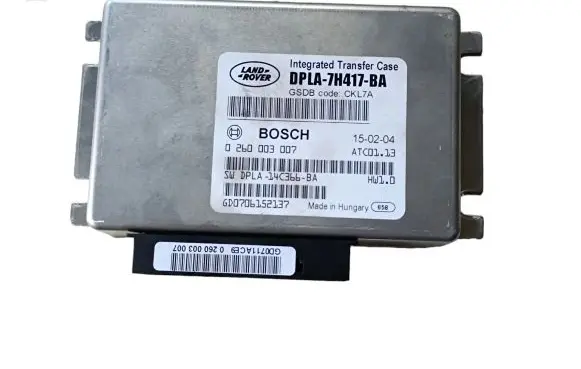Land Rover Range Rover L405 Transfer box differential control unit DPLA7H417BA CKL7A 0260003007