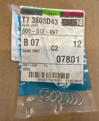 Skoda Octavia Mk1 (1U) Rear shock absorber actuator solenoid 8D0512097 07801 3803D43