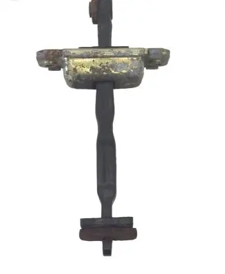 Front door check strap stopper