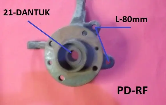 Renault 19 Front wheel hub spindle knuckle 8200345944 6958