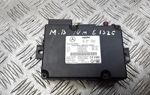 Mercedes-Benz E C207 W207 Phone control unit/module 