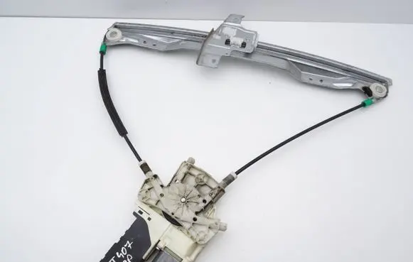 Peugeot 407 Front door window regulator with motor 1137328126