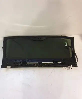 Volkswagen Touareg I Opening tailgate glass 43R001026 E000184 DOT27M25100AS2