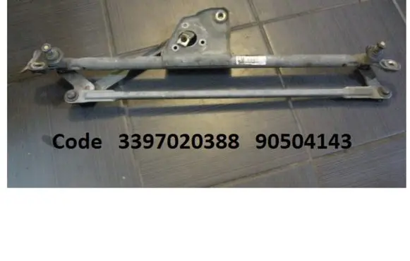 Front wiper linkage