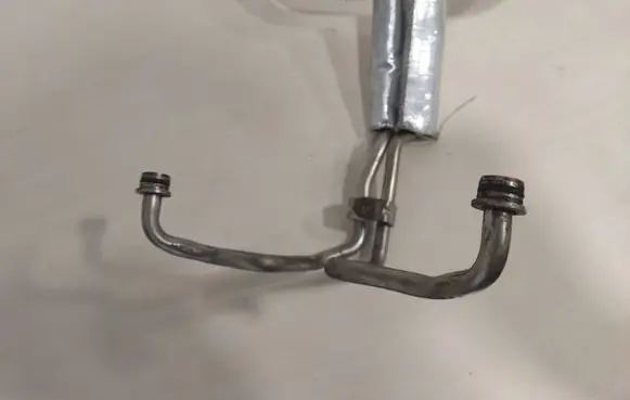 Audi A8 S8 D4 4H Engine coolant pipe/hose 079121070CK