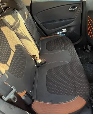 Renault Captur Second row seats 