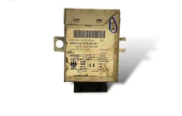 BMW 3 E46 Immobilizer control unit/module 60837715 6905667 61356905667