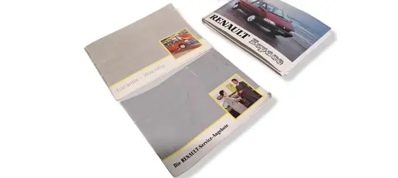 Renault Espace II Owners service history hand book 