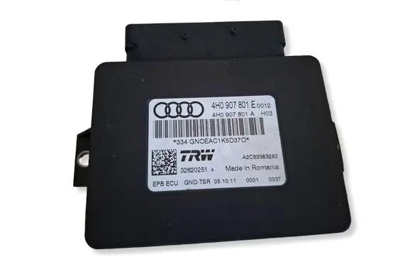 Audi A6 S6 C7 4G Hand brake control module 4H0907801E 4H0907801A