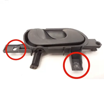 Fiat Scudo Front door interior handle 1470971077