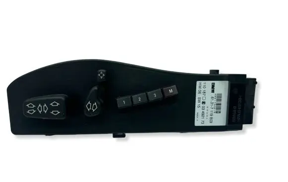 BMW 7 E65 E66 Seat control switch 110187 03492173 61317119869