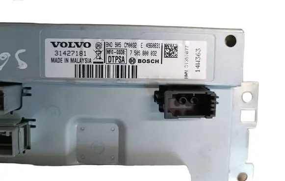 Volvo S60 Screen/display/small screen 31427181 7505800032
