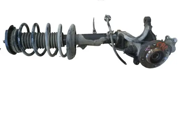 Front wheel hub spindle knuckle