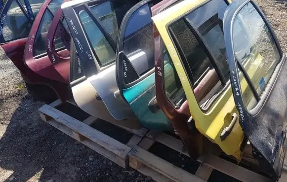 Rear door