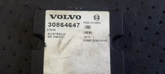 Volvo S40, V40 Immobilizer control unit/module 30864647 F005V00060
