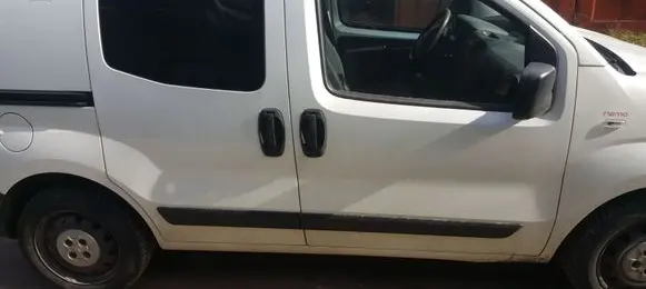 Citroen Nemo Front door window glass four-door