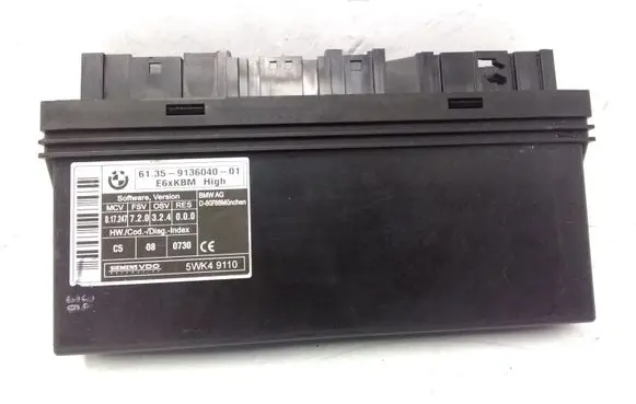 BMW 5 E60 E61 Comfort/convenience module 9136040