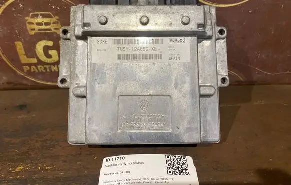 Ford Focus Engine control unit/module 7M5112A650XE 3DKE
