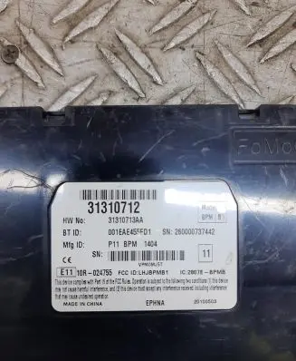 Volvo V70 Bluetooth control unit module