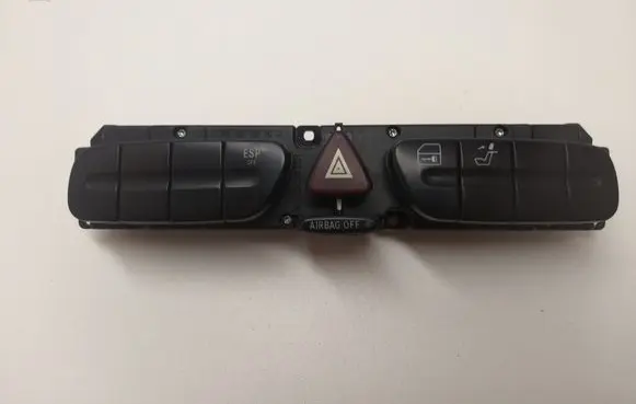 Mercedes-Benz C W203 Hazard light switch 2038214658