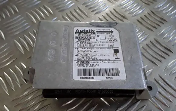 Renault Scenic II - Grand scenic II Airbag control unit/module 607993800 8200412045