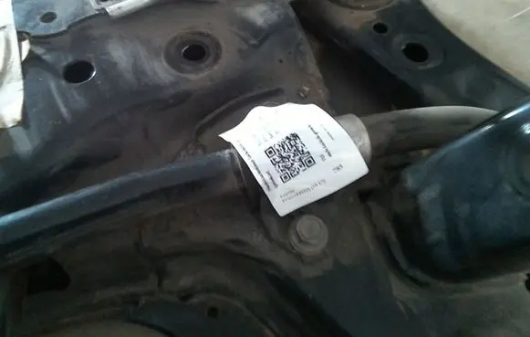 Toyota Prius (XW50) Sway bar bush bracket, front 4882447020