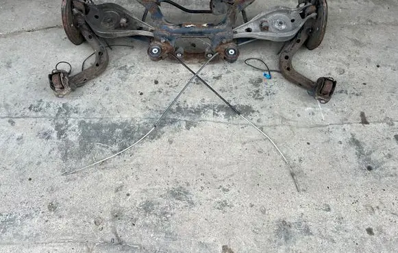 Rear axle beam