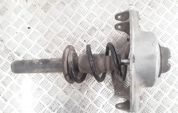 Front shock absorber with coil spring
