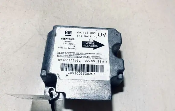 Opel Zafira A Airbag control unit/module 09174005 1923594
