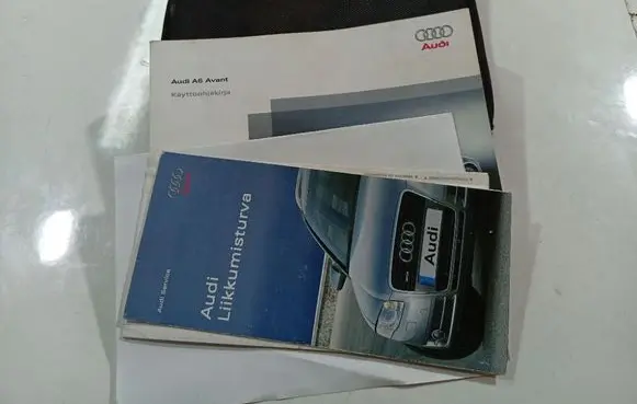 Audi A6 S6 C6 4F Owners service history hand book 