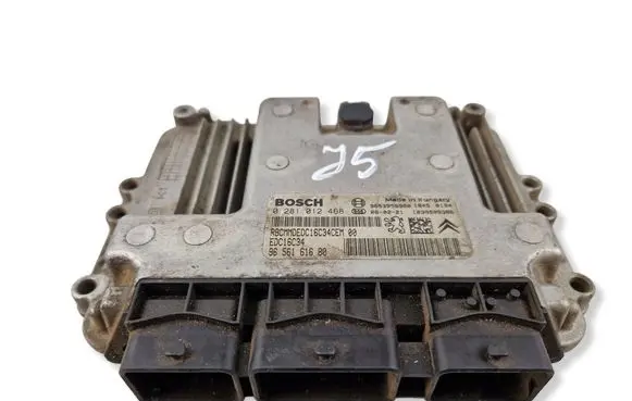 Peugeot 307 Engine control unit/module 9656161680 0281012468