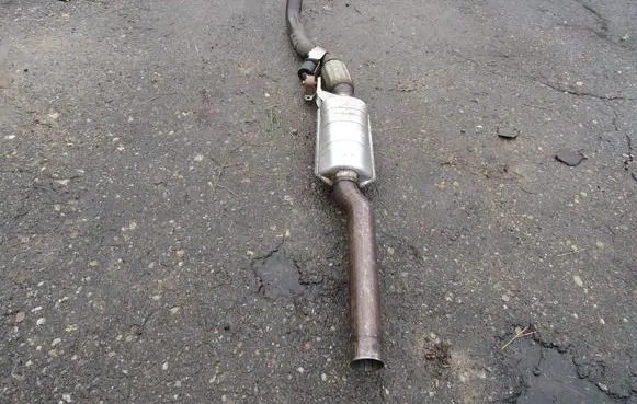 Audi A8 S8 D4 4H Middle muffler/silencer 4H0253211E-AUDI 4H0253211E