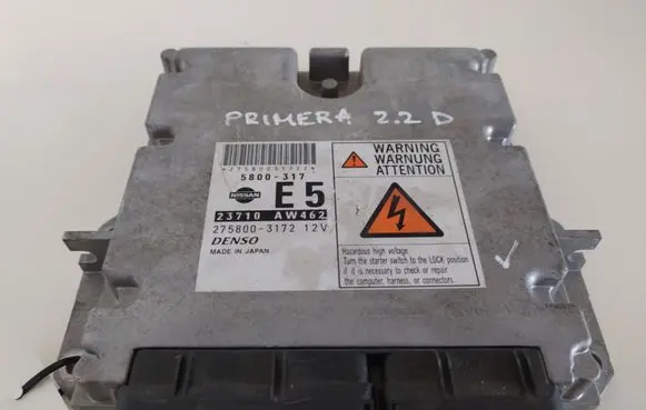 Nissan Primera Engine control unit/module 23710AW462 2758003172 5800317