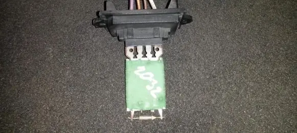 Heater blower motor/fan resistor