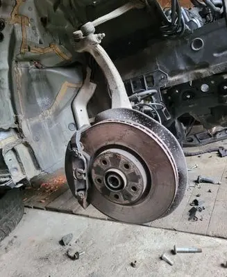 Audi A6 S6 C7 4G Front wheel hub 4G0407242D 090414 19142321