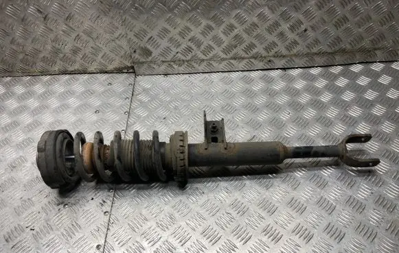 Front shock absorber with coil spring